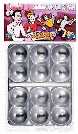 Boobie cup cake pan 6 piece