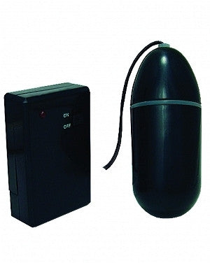 Remote Control Waterproof Bullet - Black
