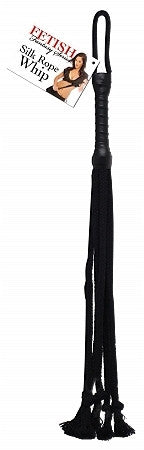 Fetish fantasy silk rope whip