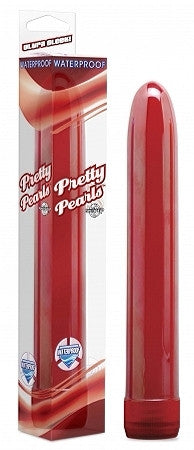 Waterproof Pretty Pearls Red