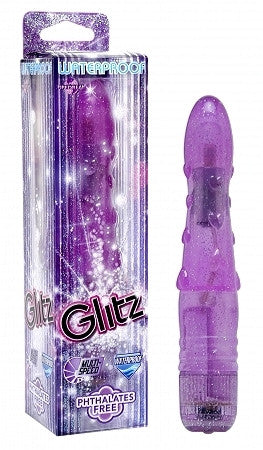 Glitz textured vibe - multi-speed purple