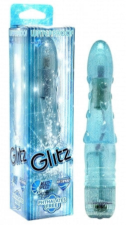 Glitz textured vibe - multi speed blue