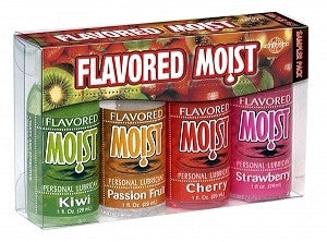 Flavored moist sampler - pack of 4 / 1 oz