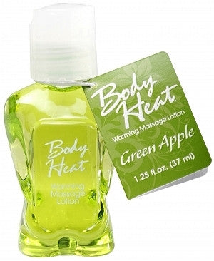 Mini body heat  - 1.25 oz green apple
