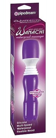 Mini-mini-mini wanachi waterproof massager - multi-speed purple