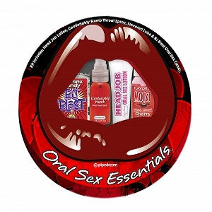 Oral sex essentials sampler kit