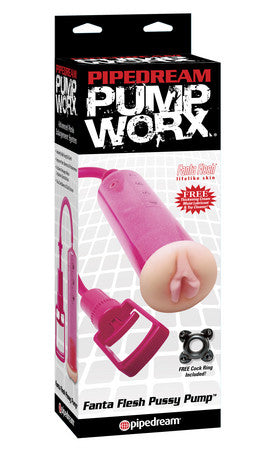 Pump worx fanta flesh pussy pump