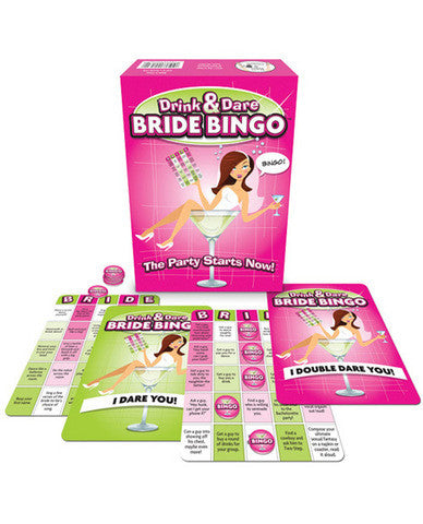 Drink and dare bride bingo