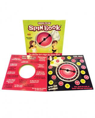 Bride-to-be spinner game book