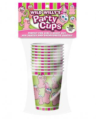 Wild willy&#039;s dare cups  - 9 oz pack of 10