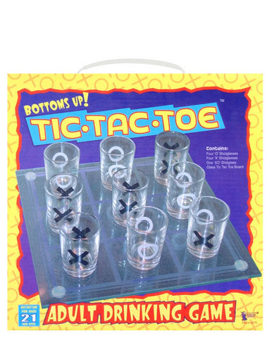 Bottoms up tic - tac - toe game