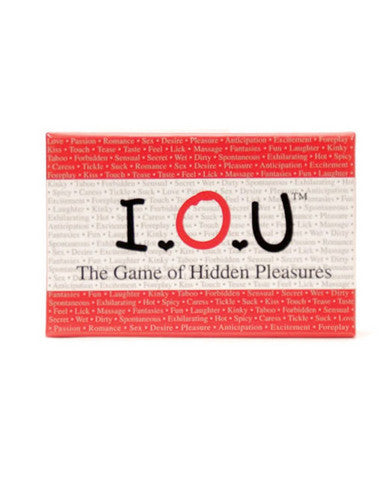 I.o.u game of hidden pleasures