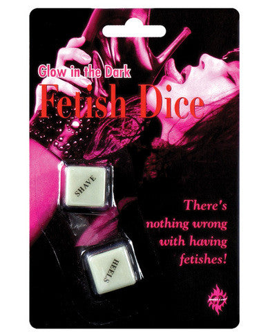 Glow in the dark fetish dice game