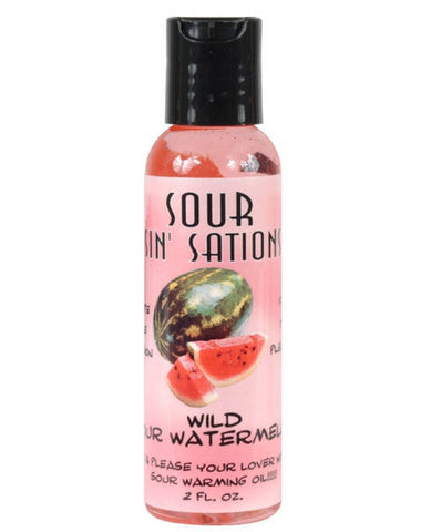 Sour sin&#039; sations wild sour watermelon&amp;#44; edible warm oil