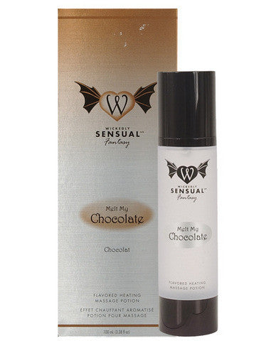 Wickedly sensual heating massage potion - melt my chocolate