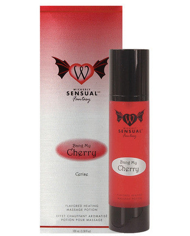 Wickedly sensual heating massage potion - bang my cherry