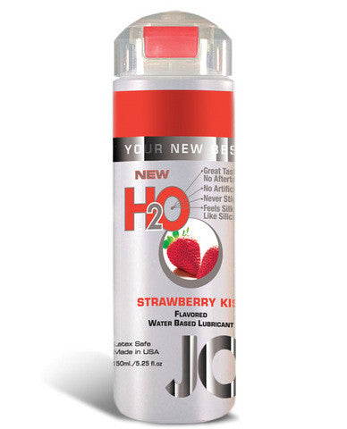 System jo h2o flavored lubricant - 5.25 oz strawberry kiss
