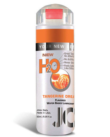 System jo h2o flavored lubricant - 5.25 oz tangerine dream