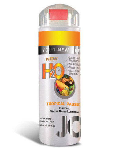 System jo h2o flavored lubricant - 5.25 oz tropical passion