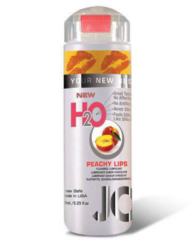 System jo h2o flavored lubricant - 5.25 oz peachy lips