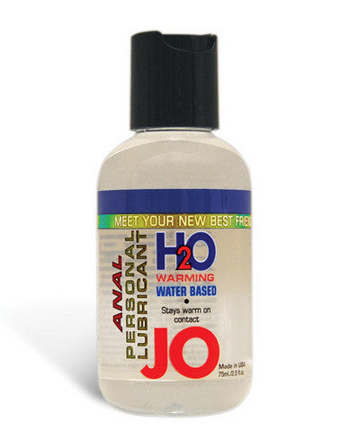 System jo warming anal h2o lubricant - 2.5 oz