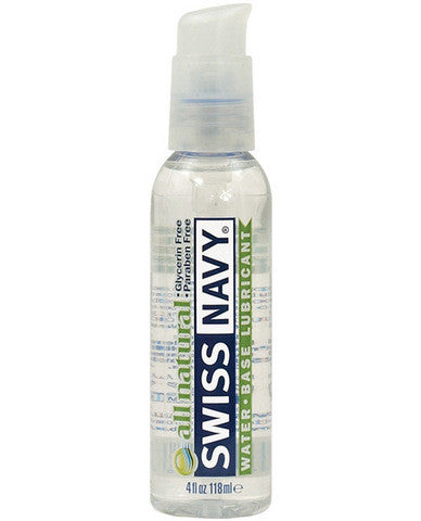 Swiss navy all natural lubricant - 4 oz bottle