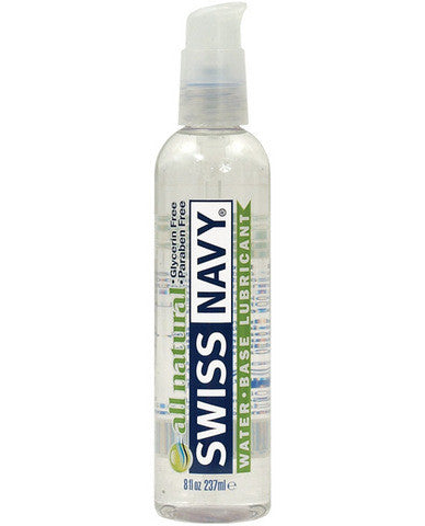Swiss navy all natural lubricant - 8 oz bottle