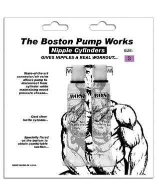 Boston pump works nipple cylinders  1/2  -  pair