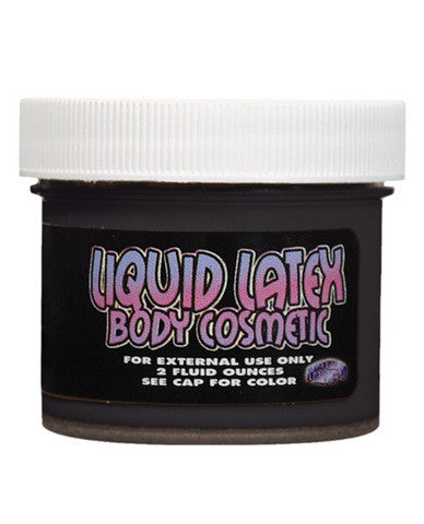 Liquid latex - 2 oz black