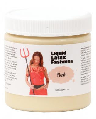 Liquid latex fashions body paint 4 oz - flesh