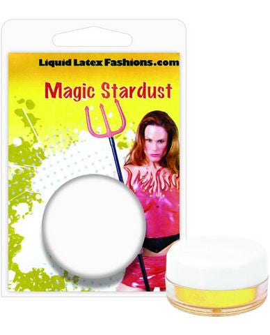 Liquid latex magic stardust - gold 1 oz. jar
