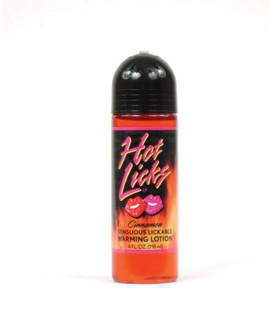 Hot licks lotion cinnamon