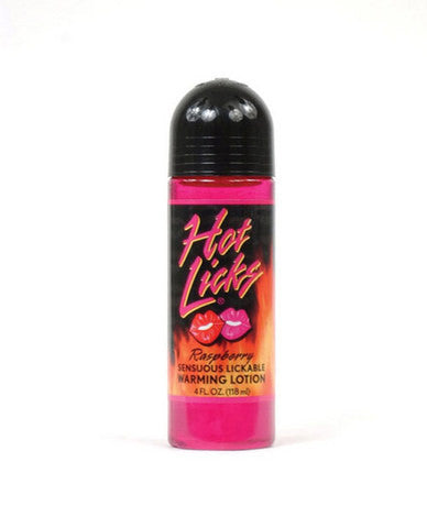 Hot licks lotion raspberry