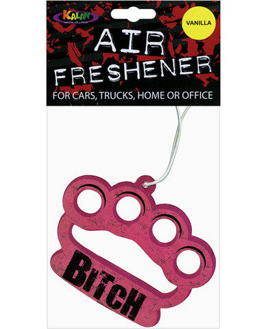 Bitch knuckles air freshener - vanilla