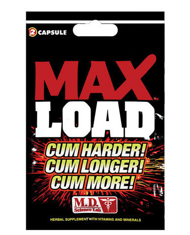 Max load - 2 capsule packet