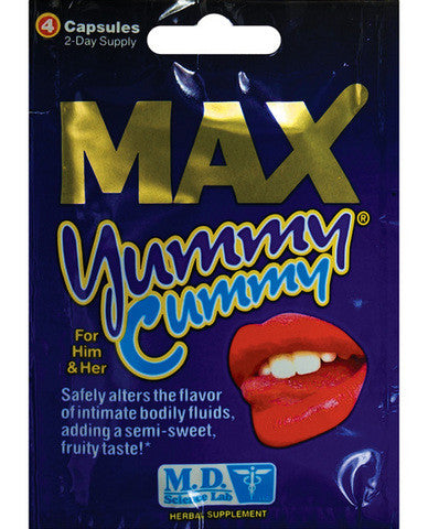 Max yummy cummy - 4 ct packet