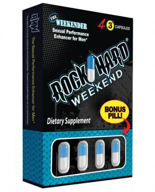 RockHard Weekend - 4 ct Box