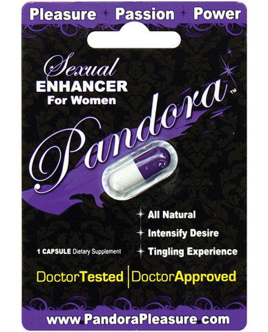 Pandora sexual enhancer for women - 1 ct blister