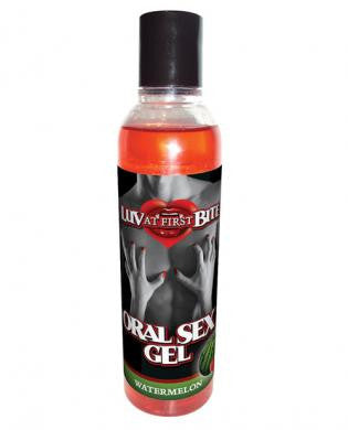 Luv at first bite oral sex gel - watermelon