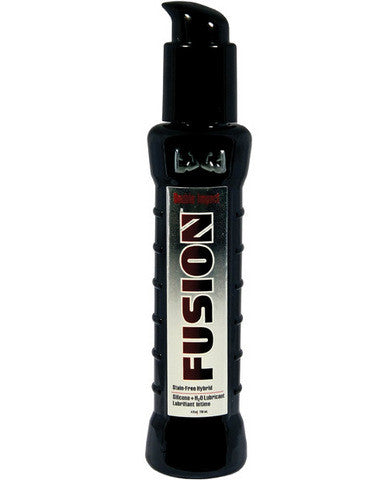 Fusion double impact hybrid silicone and waterbased lubricant - 4 oz bottle