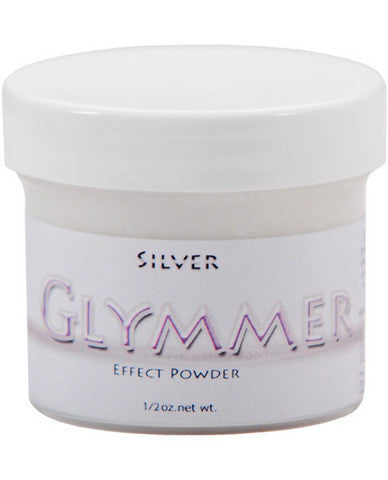 Brand x glymmer effect powder .5 oz - silver