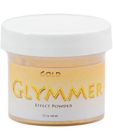 Brand x glymmer effect powder .5 oz - gold