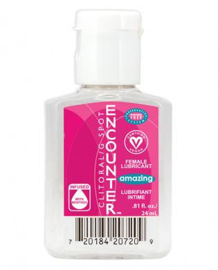 Encounter purse size clitoral/g-spot lubricant 24ml - amazing