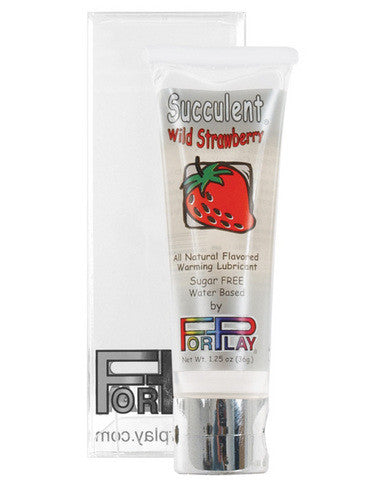 Forplay Succulent Strawberry Lube 1.25oz