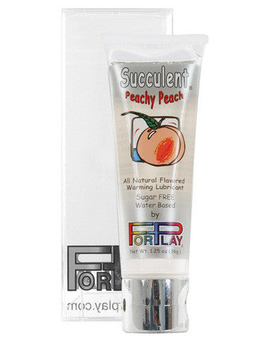 Forplay Succulent Peachy Peach Lube 1.25 oz