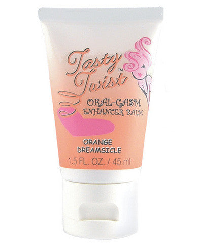 Tasty twist oral-gasm enhancer balm - orange dreamsicle