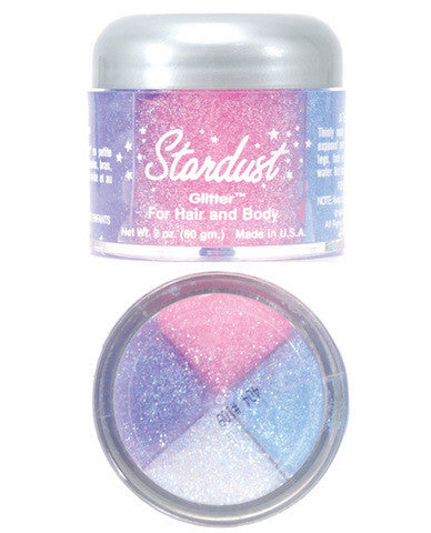 Pastel body glitter 4 color - 2 oz
