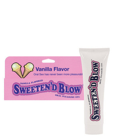 Sweeten D Blow Oral Pleasure Gel Vanilla 1.5 oz