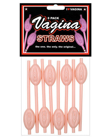 Vagina straws - pack of 8
