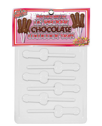 Bachelorette lil pecker chocolate lollicock tray